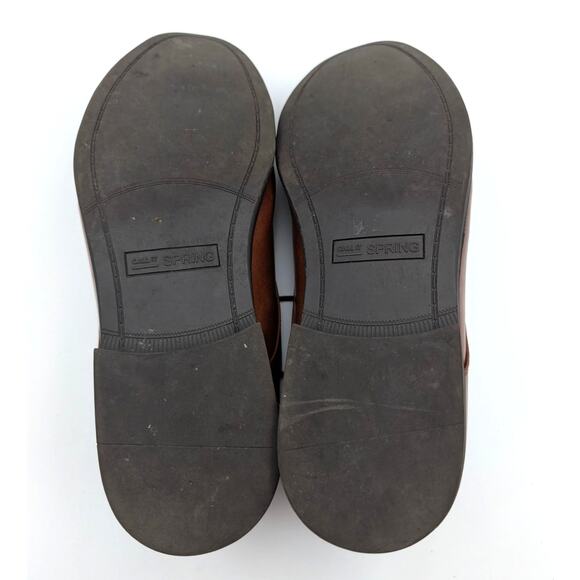 Call It Spring Derby Mens Leather Formal Shoes Lace-Up Brown Size US9 EU42 - Picture 7 of 10